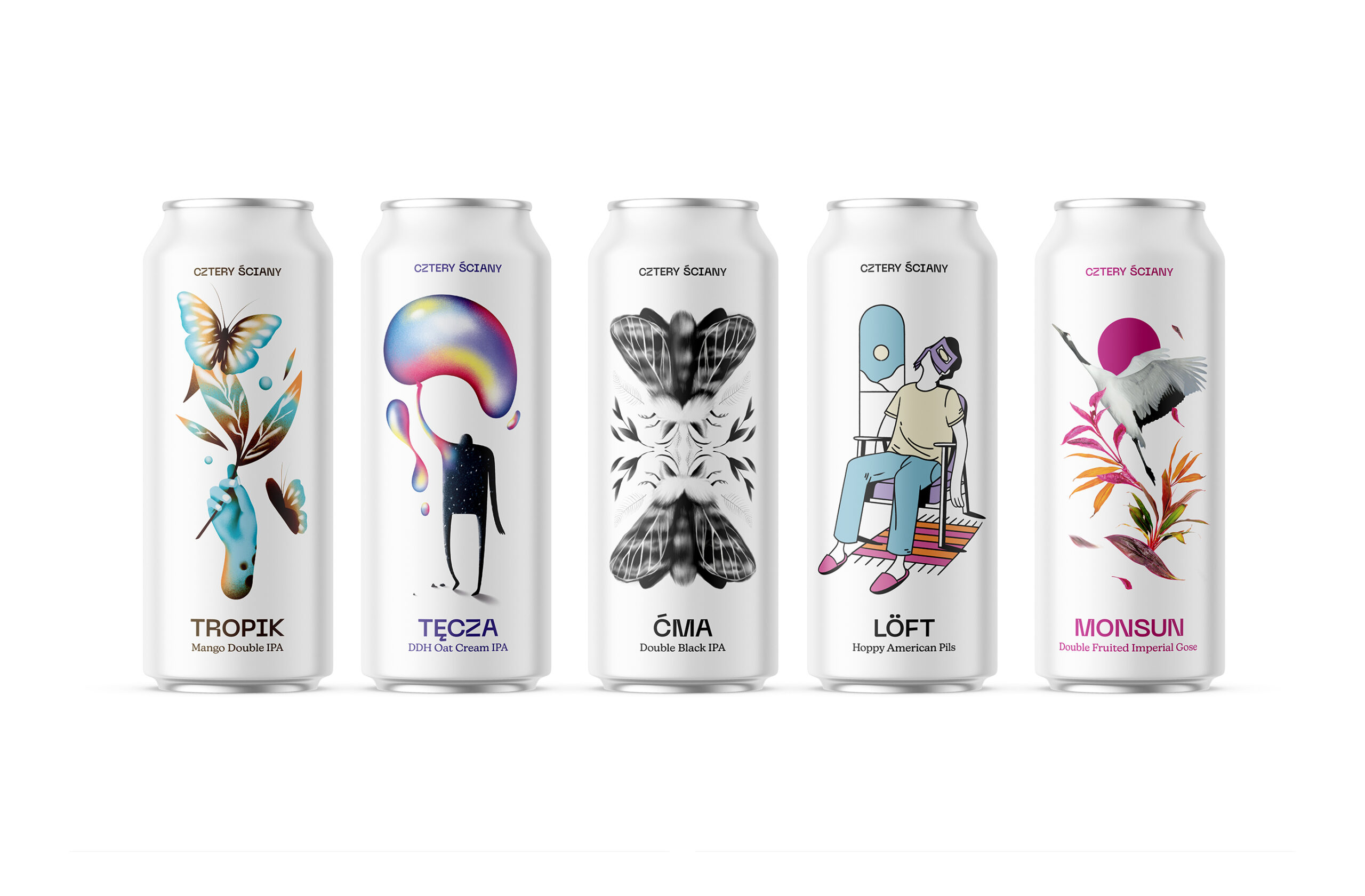 國際包裝設計分享｜?ciany Brewery啤酒包裝設計創意欣賞