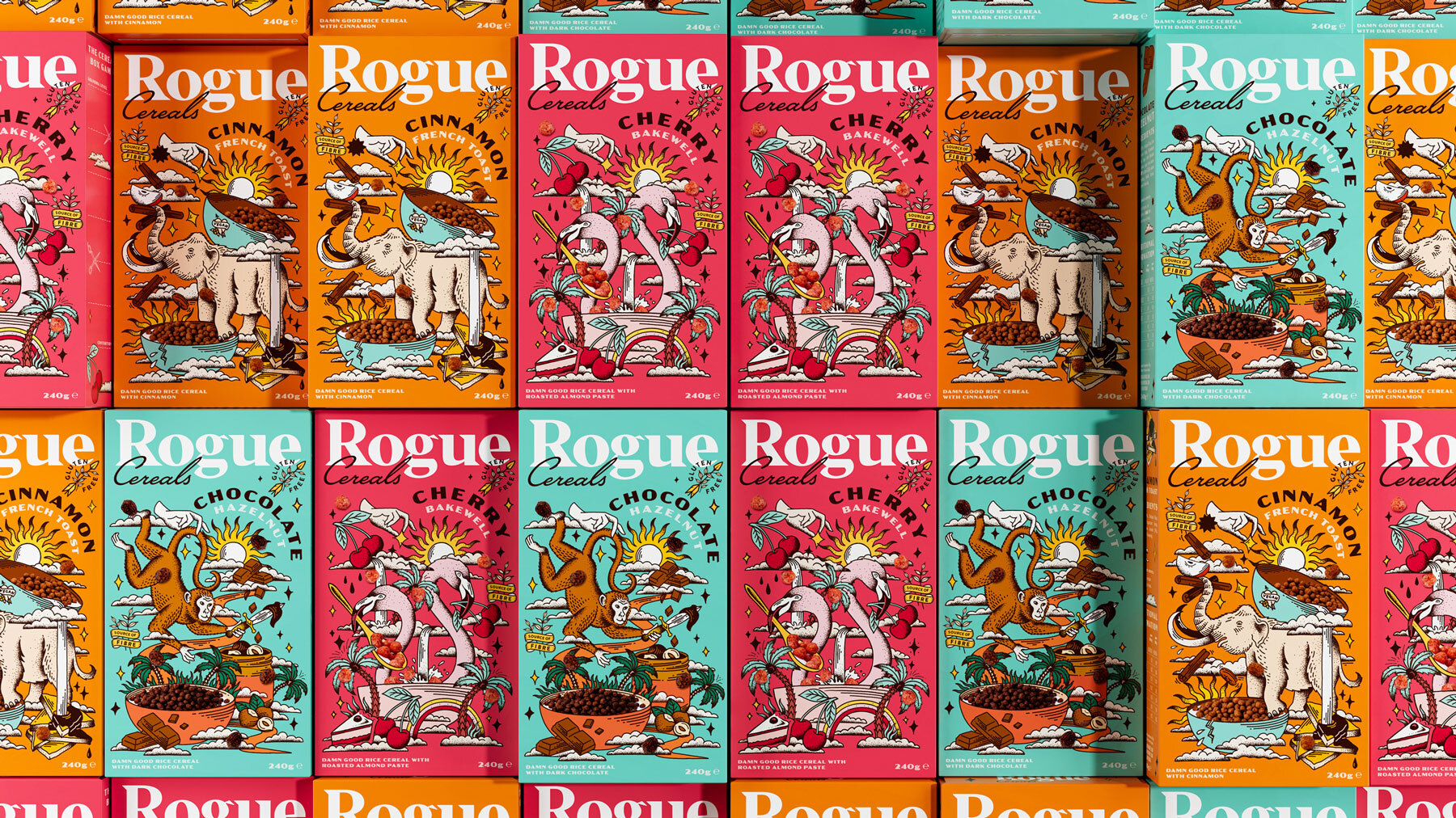 世界設計學習欣賞｜Rogue早餐果醬果脯包裝設計