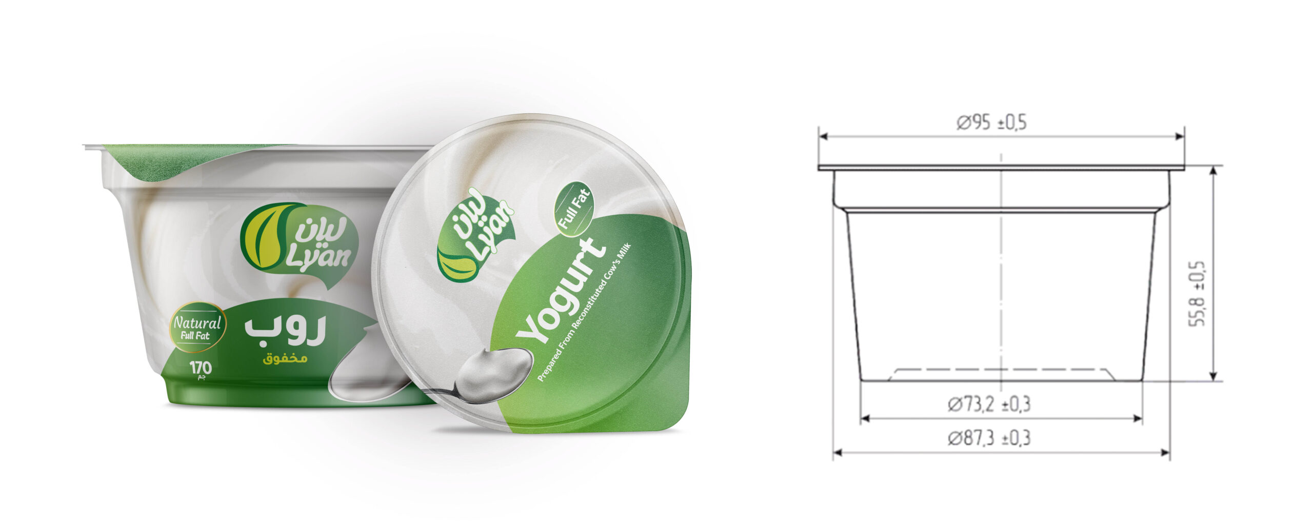 國際包裝設計分享|Lyan 酸奶包裝設計